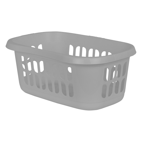 Everyday 38L Hipster Laundry Basket Cool Grey