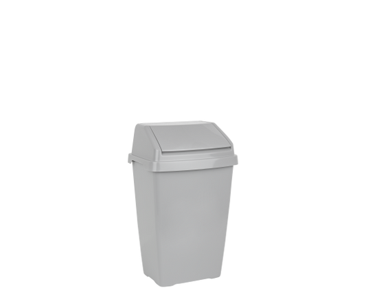 Everyday 25L Lift Top Bin Cool Grey