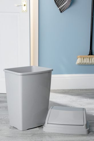 Everyday 25L Lift Top Bin Cool Grey