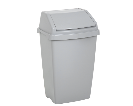 Everyday 50L Lift Top Bin Cool Grey