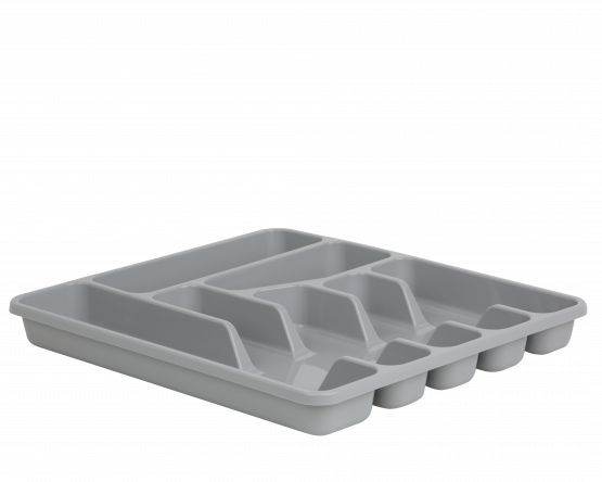 Everyday Large Cutlery Tray Cool Grey