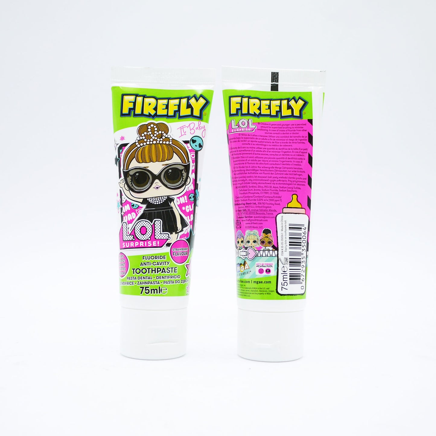 FIREFLY LOL SURPRISE TOOTHPASTE 75ml