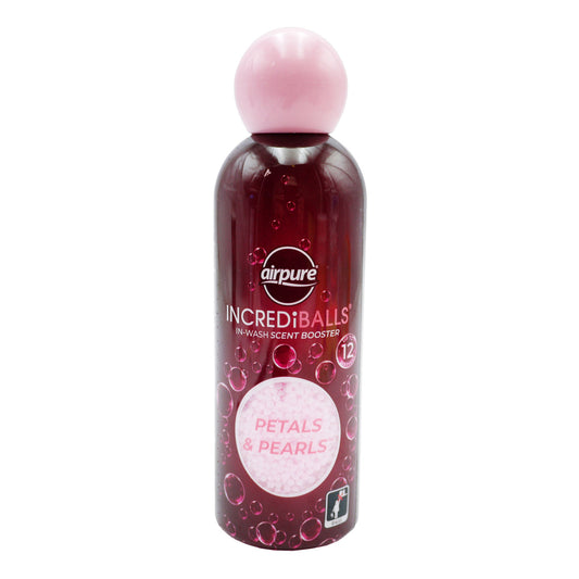 AIRPURE INCREDIBALLS BOULES DE PARFUM À DILUER PÉTALE ET PERLE 12 LAVAGES