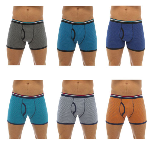 TOM FRANKS -Men's Underwear Collection 3-Pack Trunks with Keyhole Smooth, Comfortable Fit Stretch Fabric for Easy Movement Soft Waistband