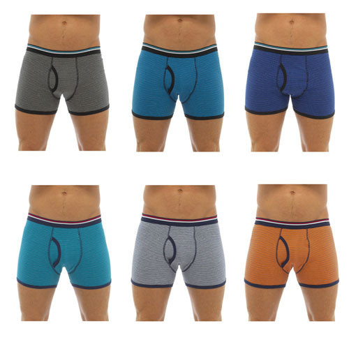 TOM FRANKS -Men's X Large Underwear Collection 3-Pack Trunks with Keyhole Smooth, Fit Stretch Fabric for Easy Movement Soft Waistband