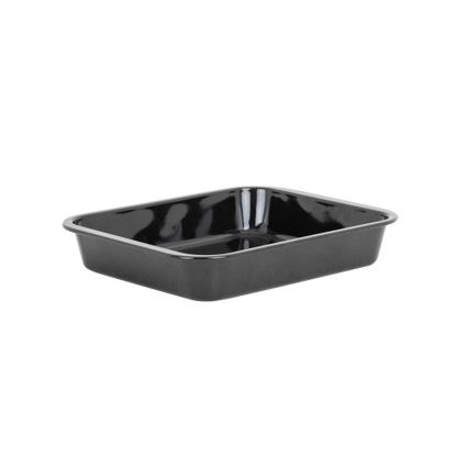 Enamel 0.6mm 36cm Roaster Black