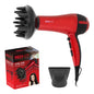 RedHot Professional Hair Dryer with Diffuser - Red