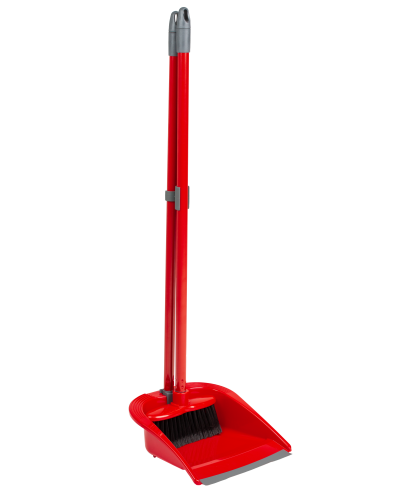 Wham® Klean Long Handle Dustpan & Brush