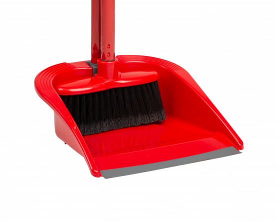 Wham® Klean Long Handle Dustpan & Brush