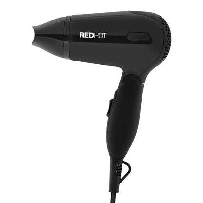 RedHot Compact Hair Dryer - Black