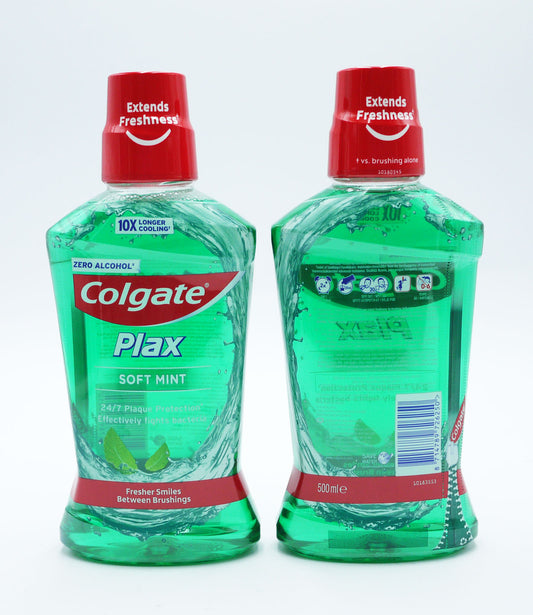 COLGATE PLAX MOUTHWASH SOFTMINT 500ml