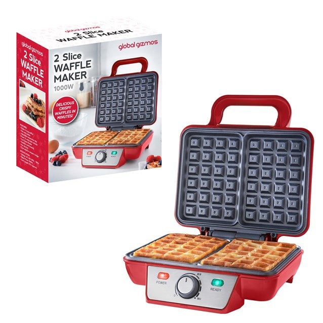 Global Gizmos Dual Waffle Maker