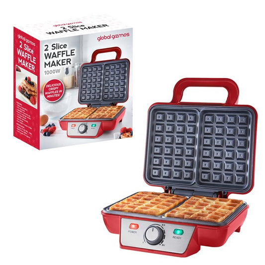 Global Gizmos Dual Waffle Maker