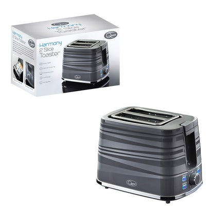 Harmony 2 Slice Toaster - Grey
