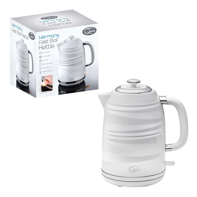 Harmony 1.7L Fast Boil Kettle - White