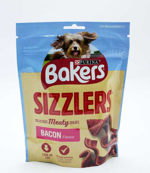 BAKERS SIZZLERS BACON DOG 90GM