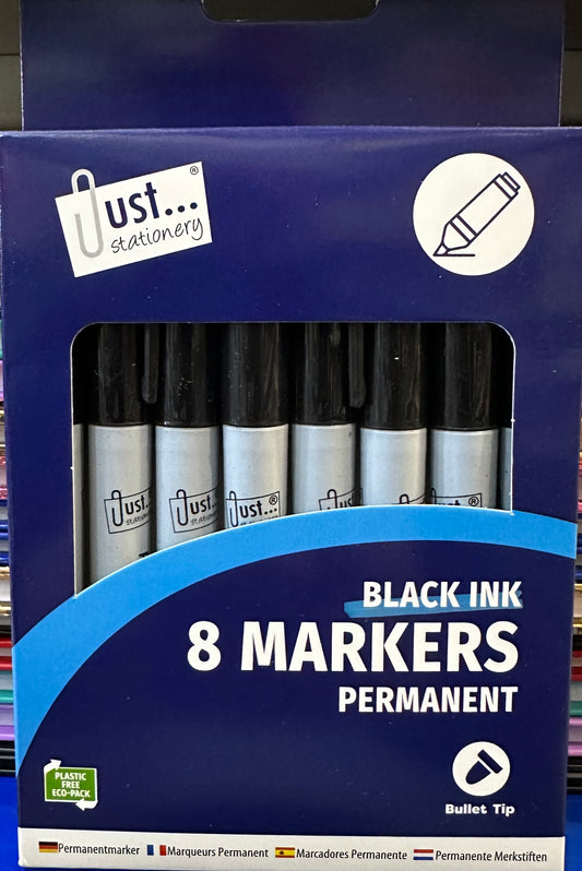 8 marqueurs permanents
