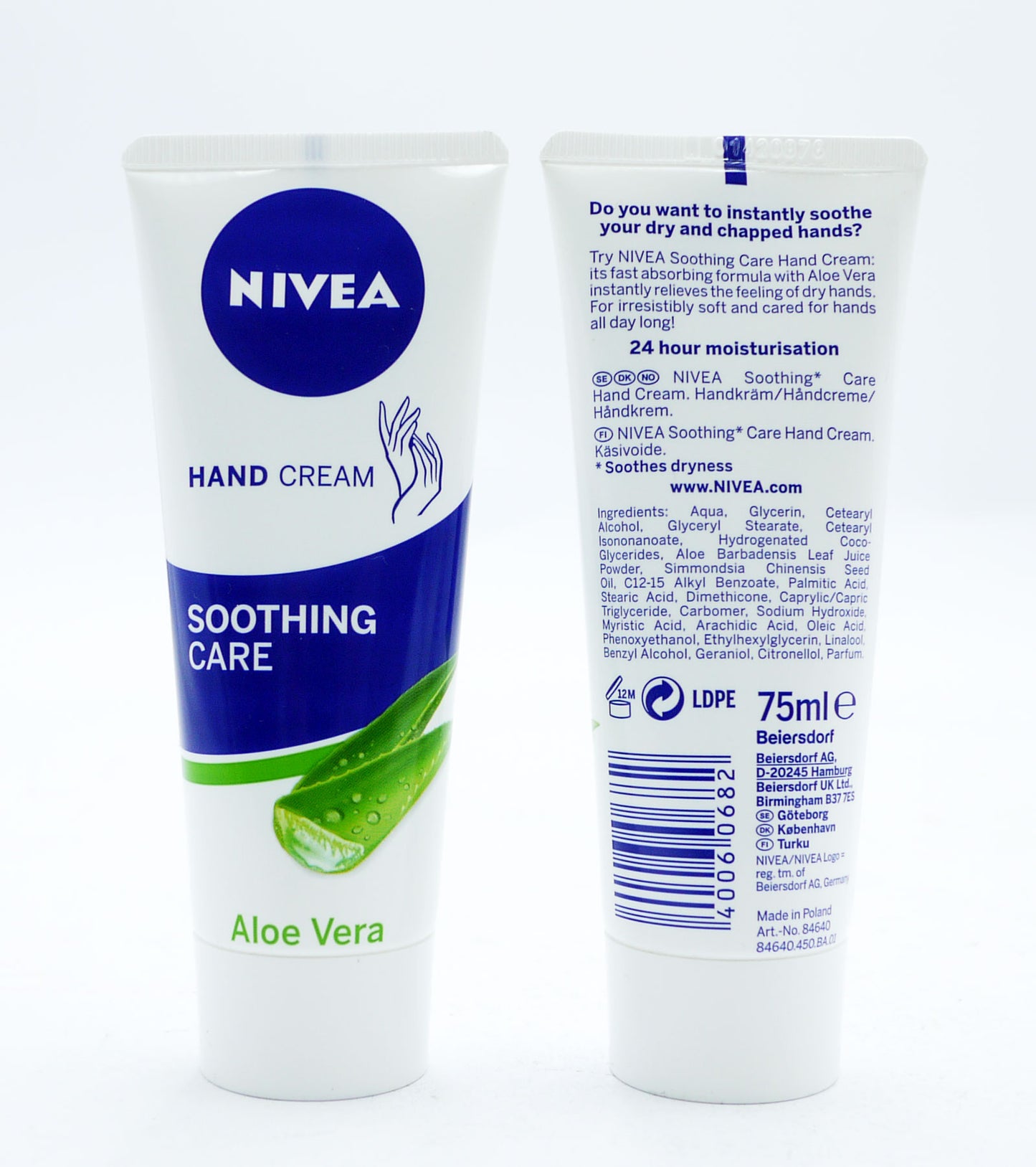 NIVEA CRÈME MAINS SOIN APAISANT ALOE VERA 75ML