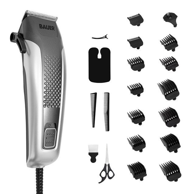 Bauer Hair Clipper Set with Travel Bag