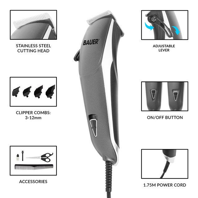 Bauer Hair Clipper Set