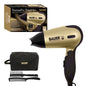 Bauer Tourmaline Travel Hair Dryer Set - 1200w