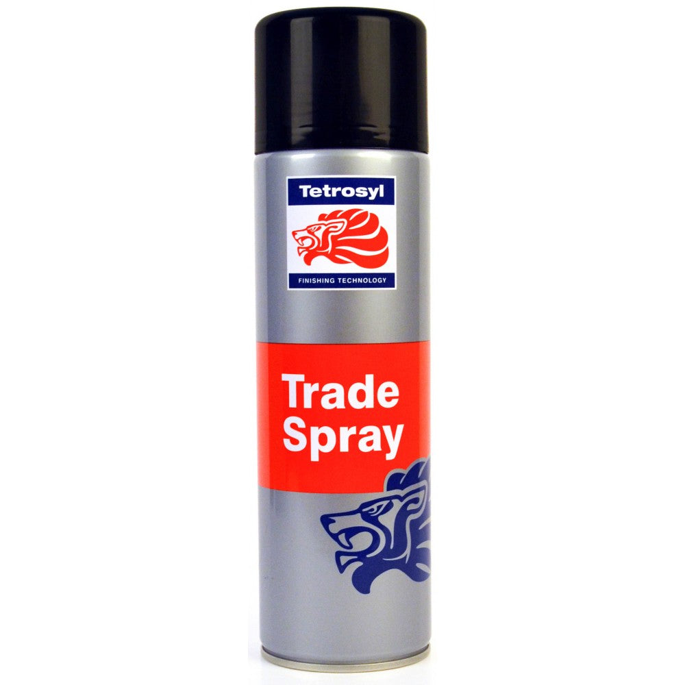 Tetrosyl Satin Black spray paint 500ml