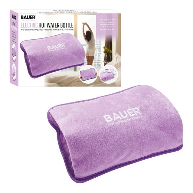 Bauer Rechargeable Electric Hot Water Bottle-Lilac
