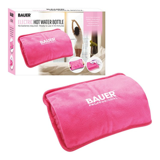 Bauer Rechargeable Electric Hot Water Bottle-Pink