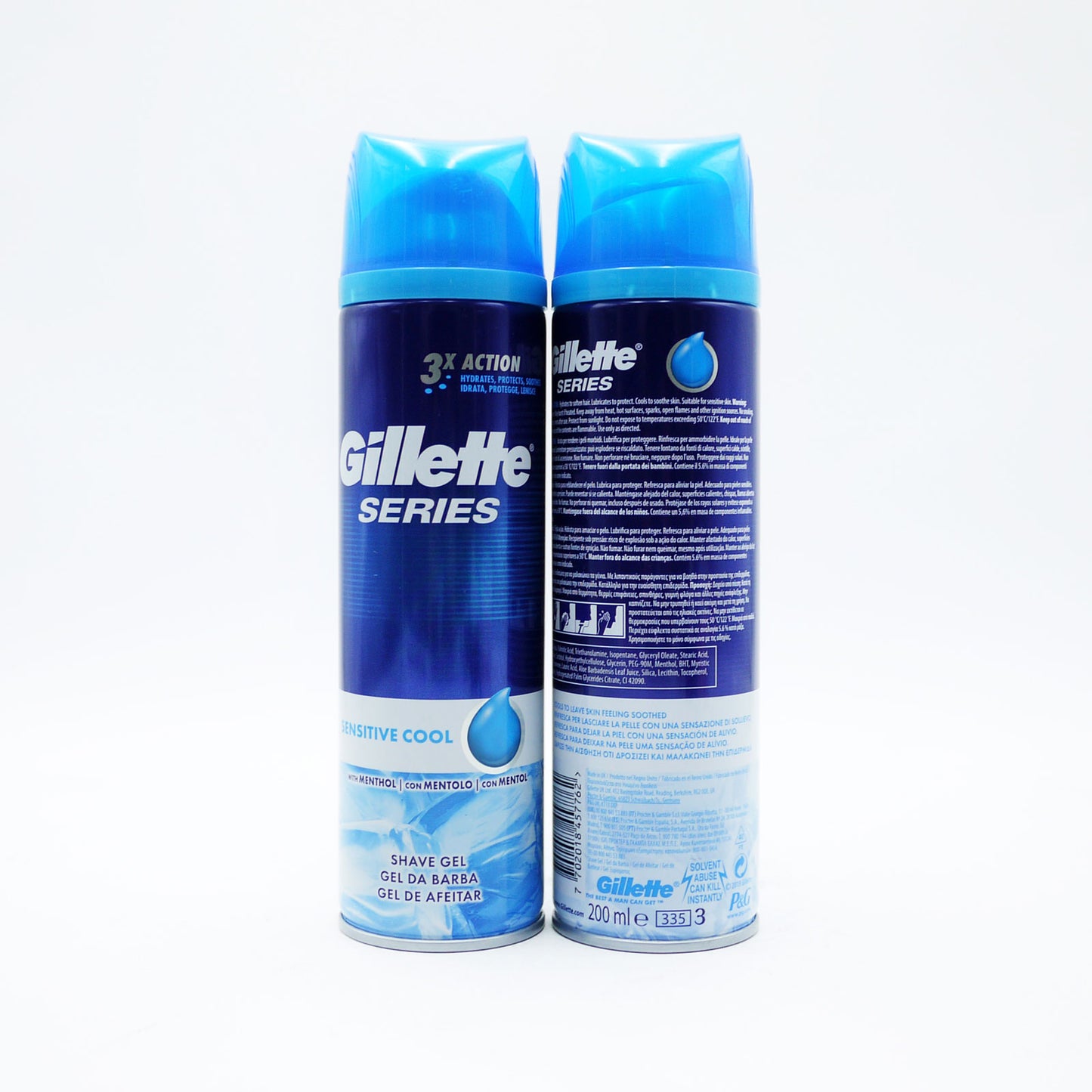 GILLETTE SERIES GEL À RASER HYDRATANT