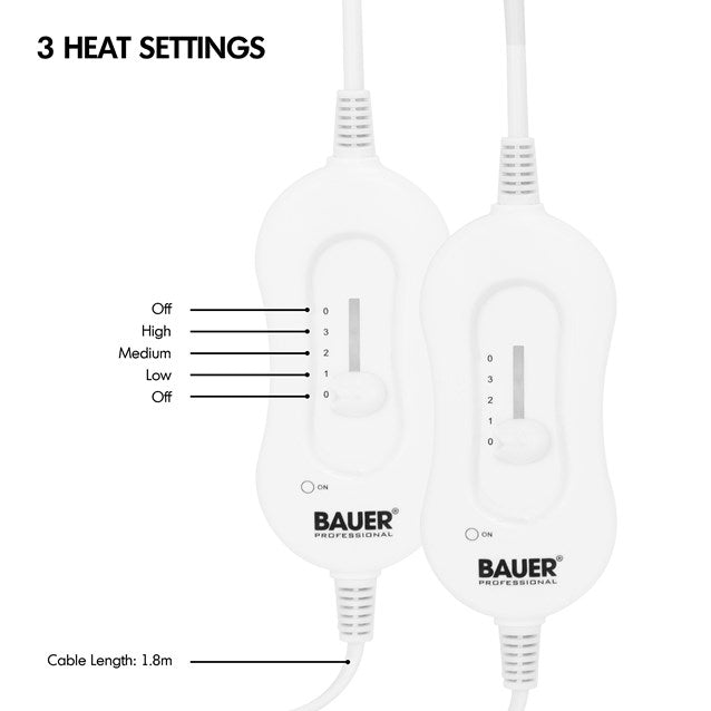 Bauer Electric Under Blanket Double - 107x120cm