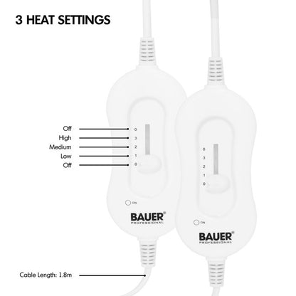 Bauer Electric Under Blanket Double - 107x120cm