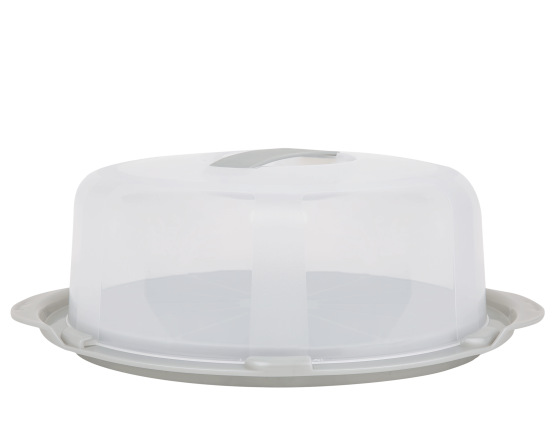 Wham Cook Round Cake/Cheese Dome Aluminium/Clear