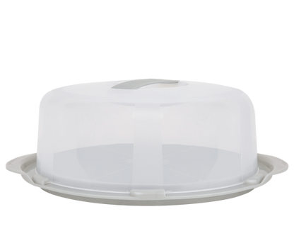 Wham Cook Round Cake/Cheese Dome Aluminium/Clear