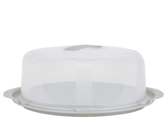 Wham Cook Round Cake/Cheese Dome Aluminium/Clear