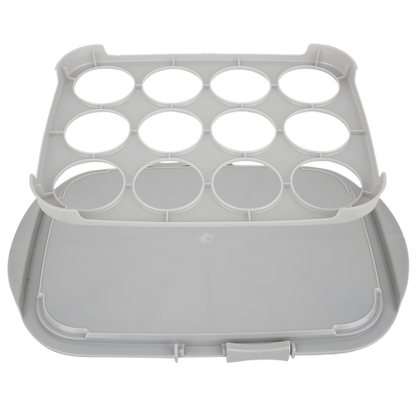 Wham Cook Cupcake Caddy Aluminium/Clear