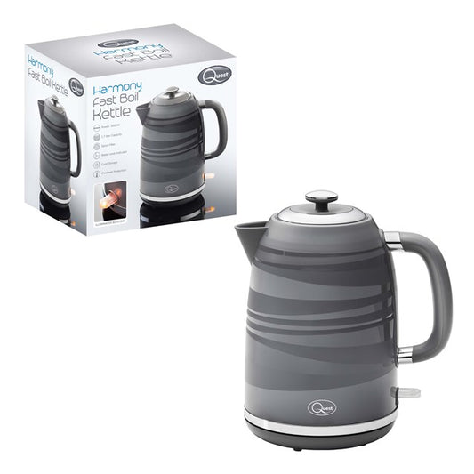 Harmony 1.7L Fast Boil Kettle - Grey