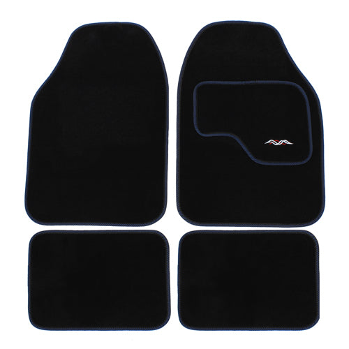 Améliorez l'intérieur de votre voiture avec style : Ensemble de tapis de voiture 4 pièces.