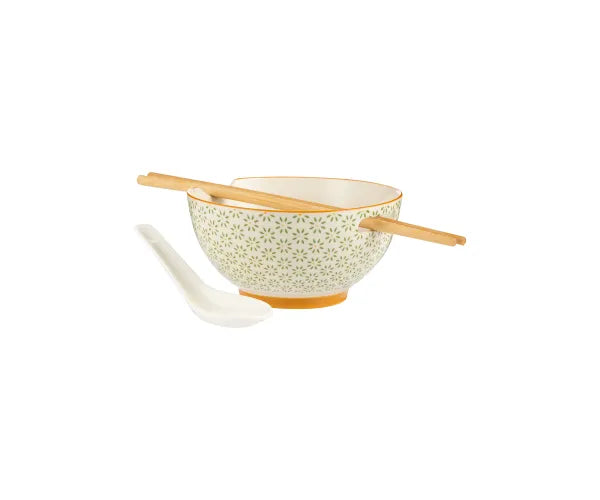 Assortiment de Plats Culinaires Exquis du Monde : Ensemble de 2 Bols à Riz et à Soupe | Sublimez Votre Expérience Culinaire.