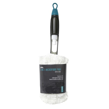 Obtenez des sols étincelants avec notre tampon en microfibre 2-en-1.
