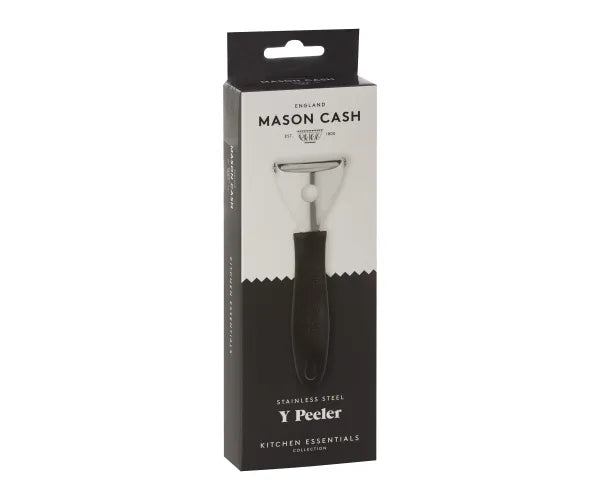 Effortlessly Peel with Our Essentials Stainless Steel Y Peeler.