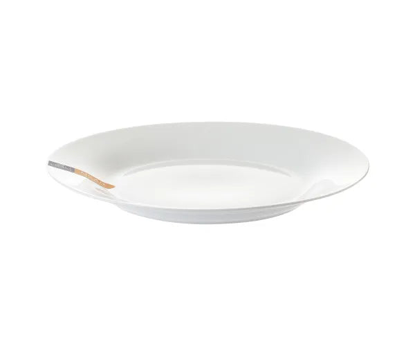 Assiette plate Rayware Milan 26,5 cm, blanche.
