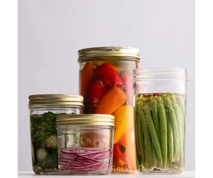 1-Litre Wide Mouth Preserve Jar - Ideal for Storing Fresh Goodness.