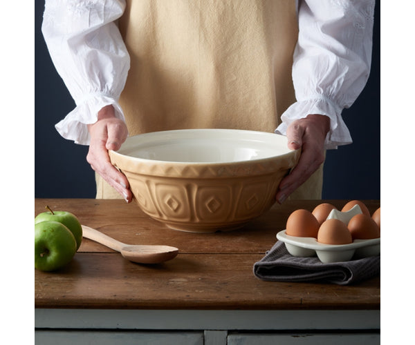 Bol mélangeur en canne S18 de 26 cm – Ustensiles de cuisine de qualité supérieure.