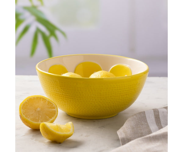 Discover Exotic Flavors with our World Foods 16cm Lemon Bowl.