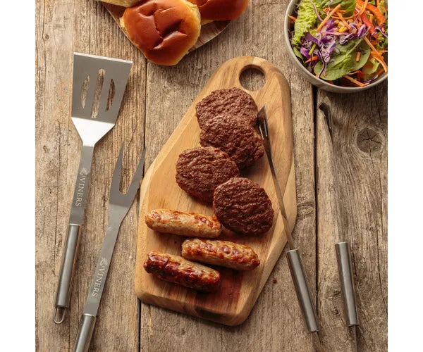 Grill Master's Essential: Everyday 3-Piece BBQ Set.