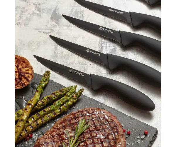 Améliorez votre expérience culinaire avec notre ensemble de 6 couteaux à steak de tous les jours.