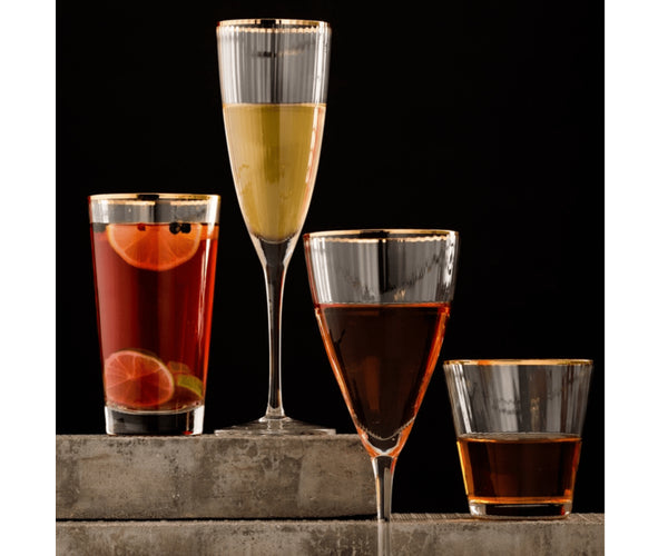 Lot de 2 verres à vin Roma 42cl - Verres élégants pour vin rouge ou blanc