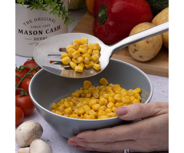 Cuillère à égoutter en acier inoxydable de qualité supérieure | Ustensile de cuisine indispensable.