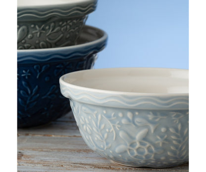 Bol mélangeur Nautical S24 bleu tortue 24 cm : des ustensiles de cuisine élégants et fonctionnels.