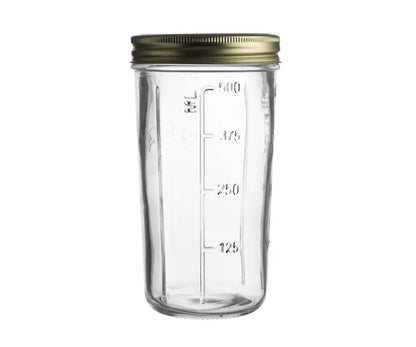 0.5 Litre Wide Mouth Preserve Jar